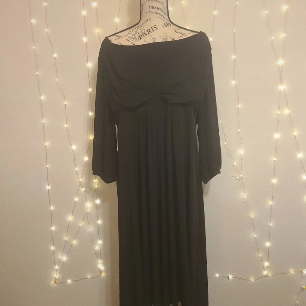 Style & Co 2x black cocktail dress